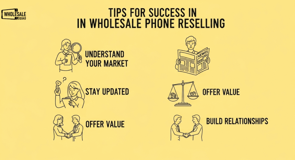Tips for Success in Wholesale Phone Reselling