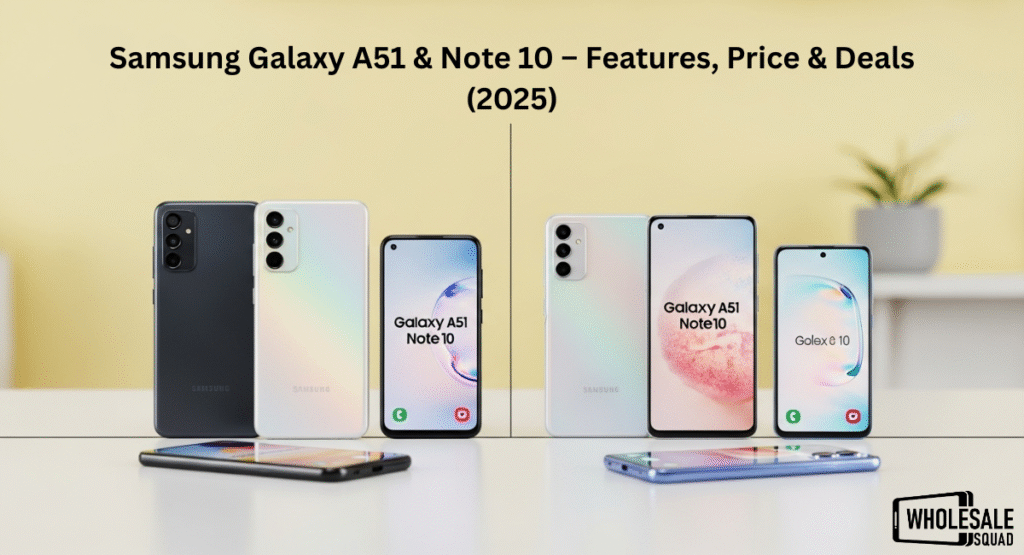 Samsung Galaxy A51 & Note 10 – Features, Price & Deals (2025) 