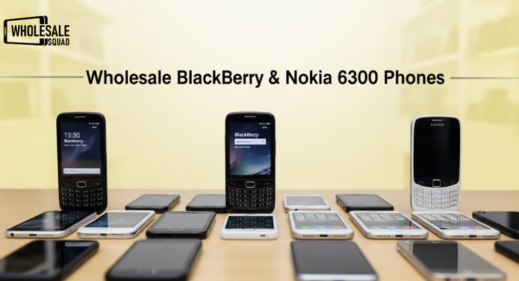 Wholesale BlackBerry & Nokia 6300 Phones

