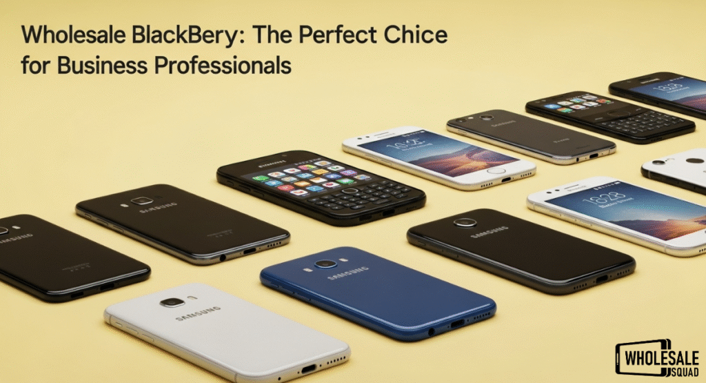 Wholesale BlackBerry Phones: The Perfect Choice for Business Professionals
