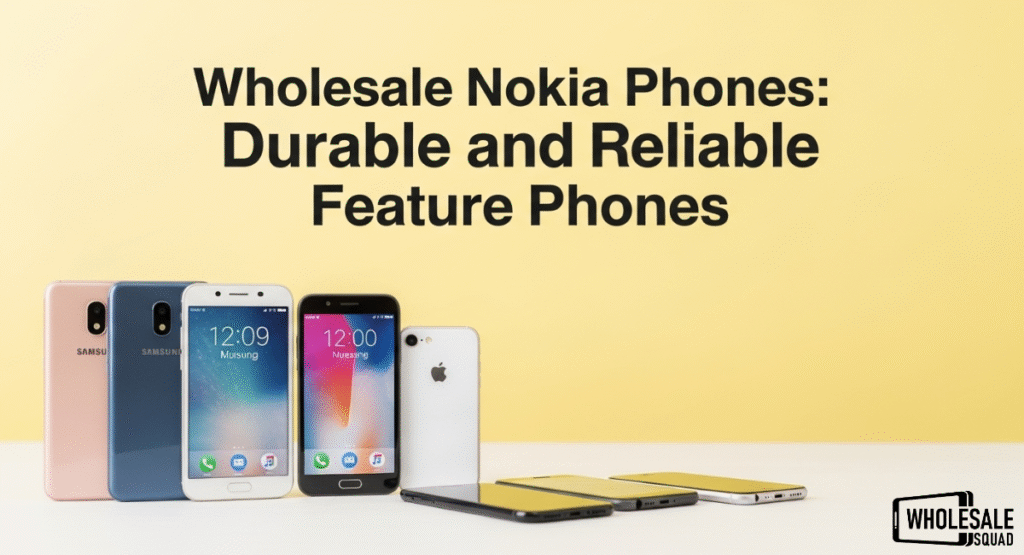 Wholesale Nokia Phones: Durable and Reliable Feature Phones
