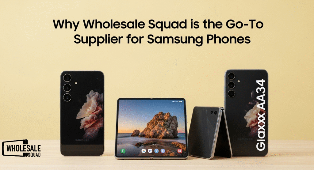 Why Wholesale Squad is the Go-To Supplier for Samsung Phones