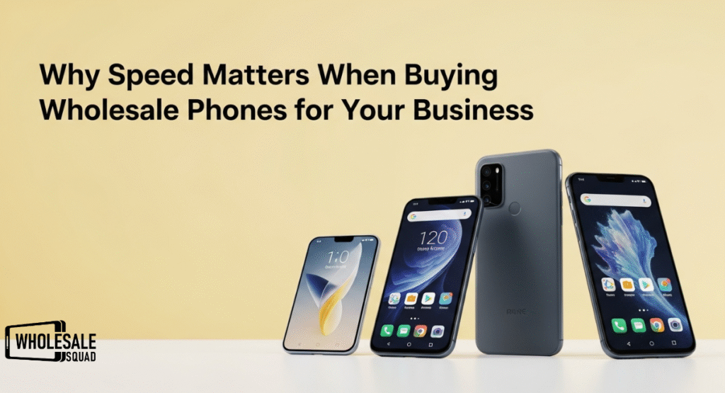 Why Speed Matters When Buying Wholesale Phones for Your Business