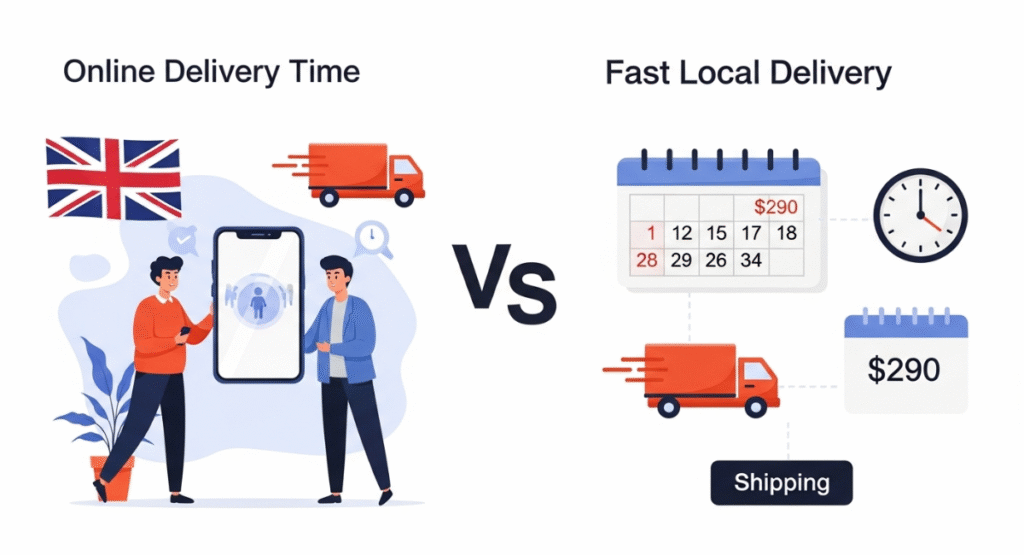 Delivery Time & Shipping Charges