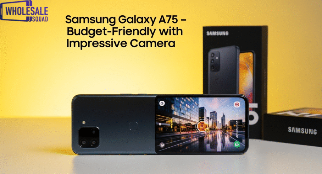 Samsung Galaxy A75 – Budget-Friendly with Impressive Camera