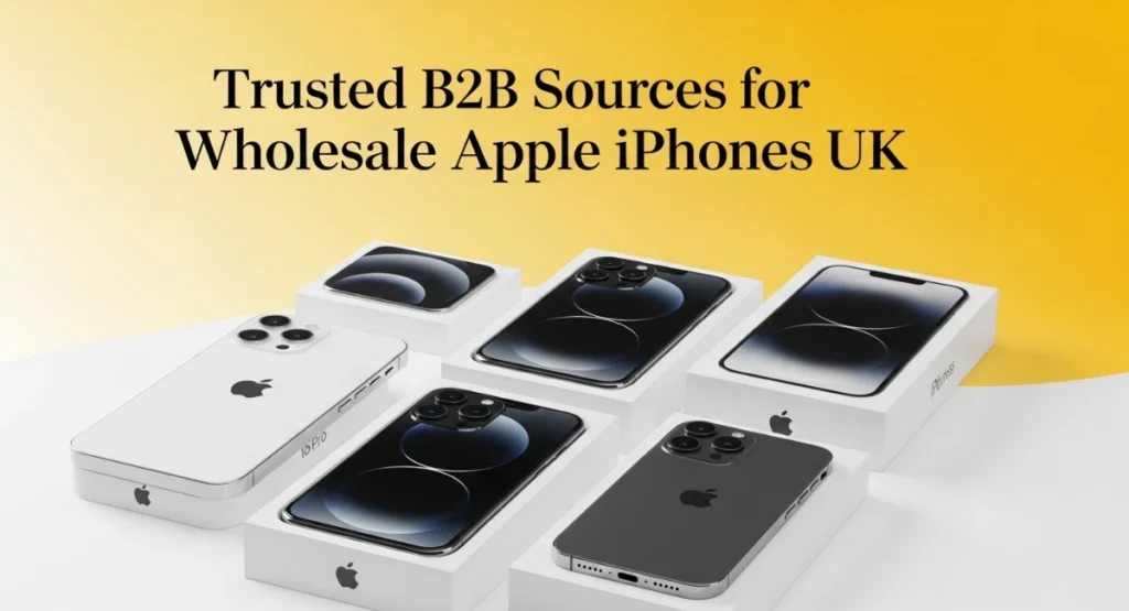 Trusted B2B Sources for Wholesale Apple iPhones UK
