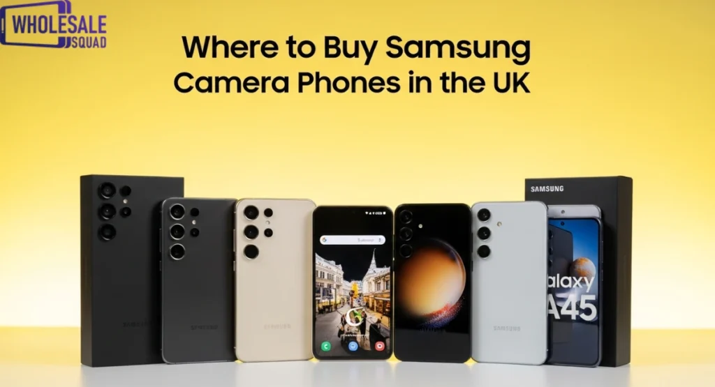 Where to Buy Samsung Camera Phones in the UK