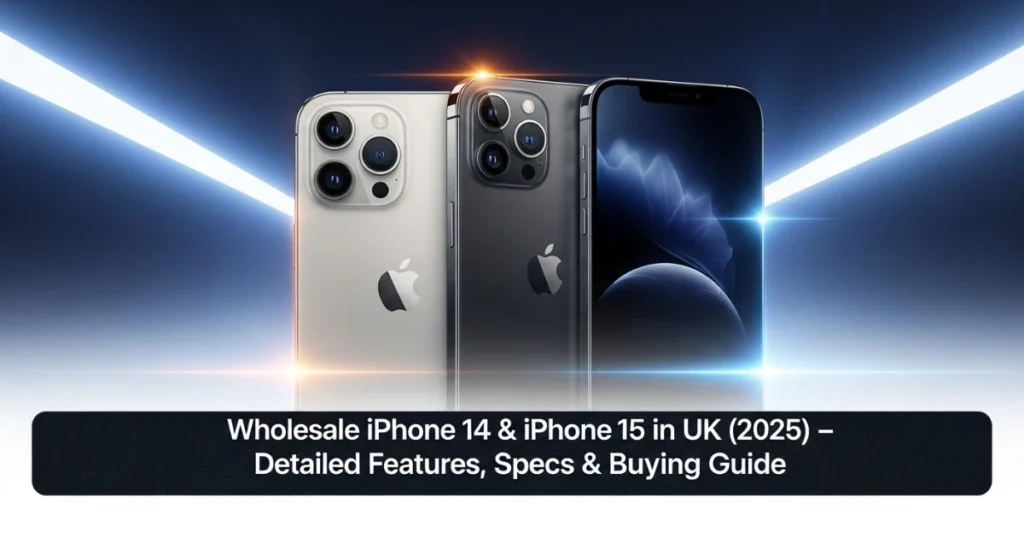 Wholesale iPhone 14 & iPhone 15 in the UK (2025) – Detailed Features, Specs & Buying Guide
