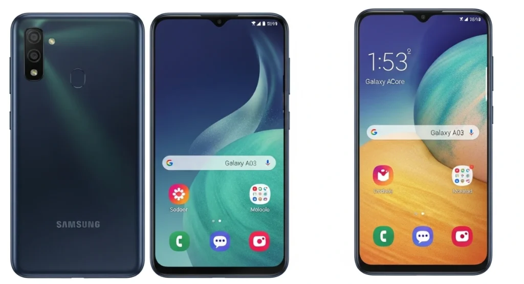 Samsung Galaxy A03 Core vs Samsung Galaxy A03