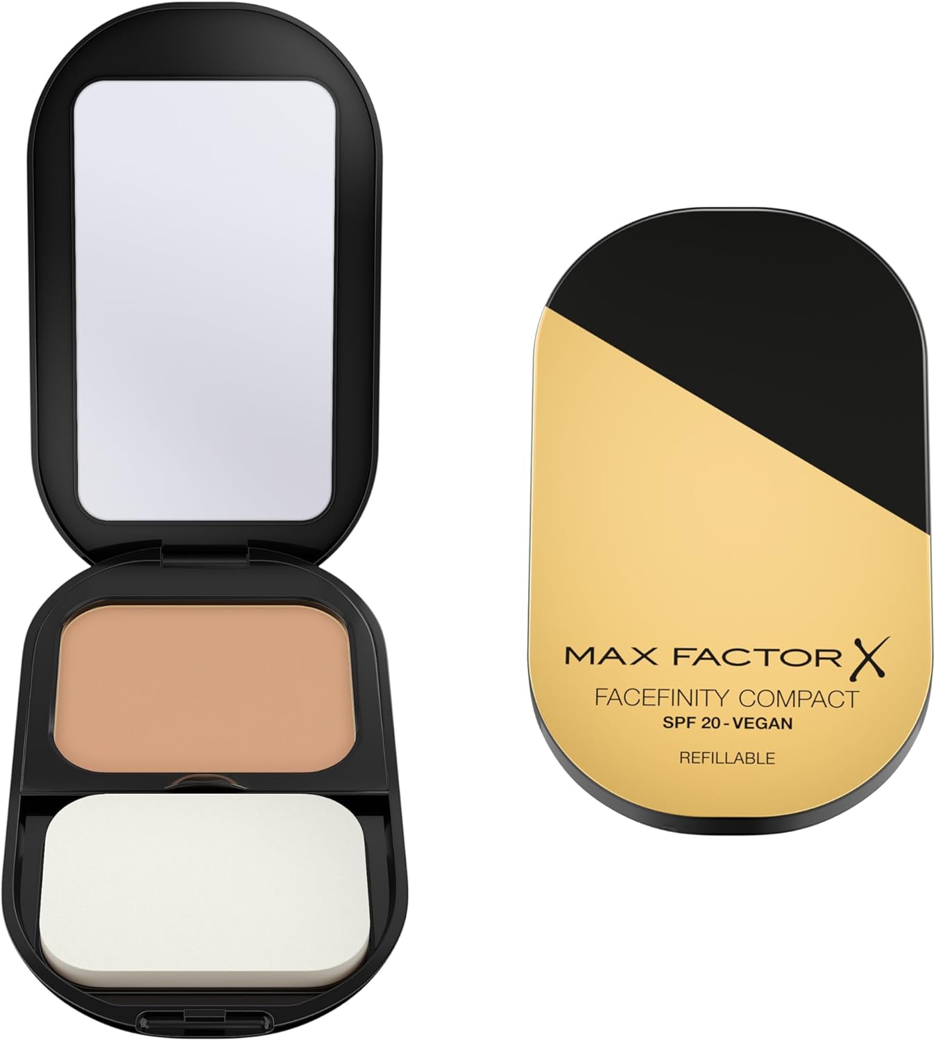Max Factor Facefinity Compact Foundation, Porcelain, 10g