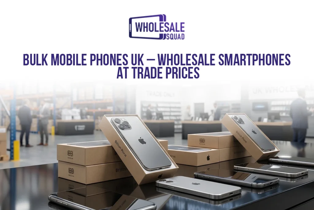 Bulk Mobile Phones UK – Wholesale Smartphones at Trade Prices | WholesaleSquad