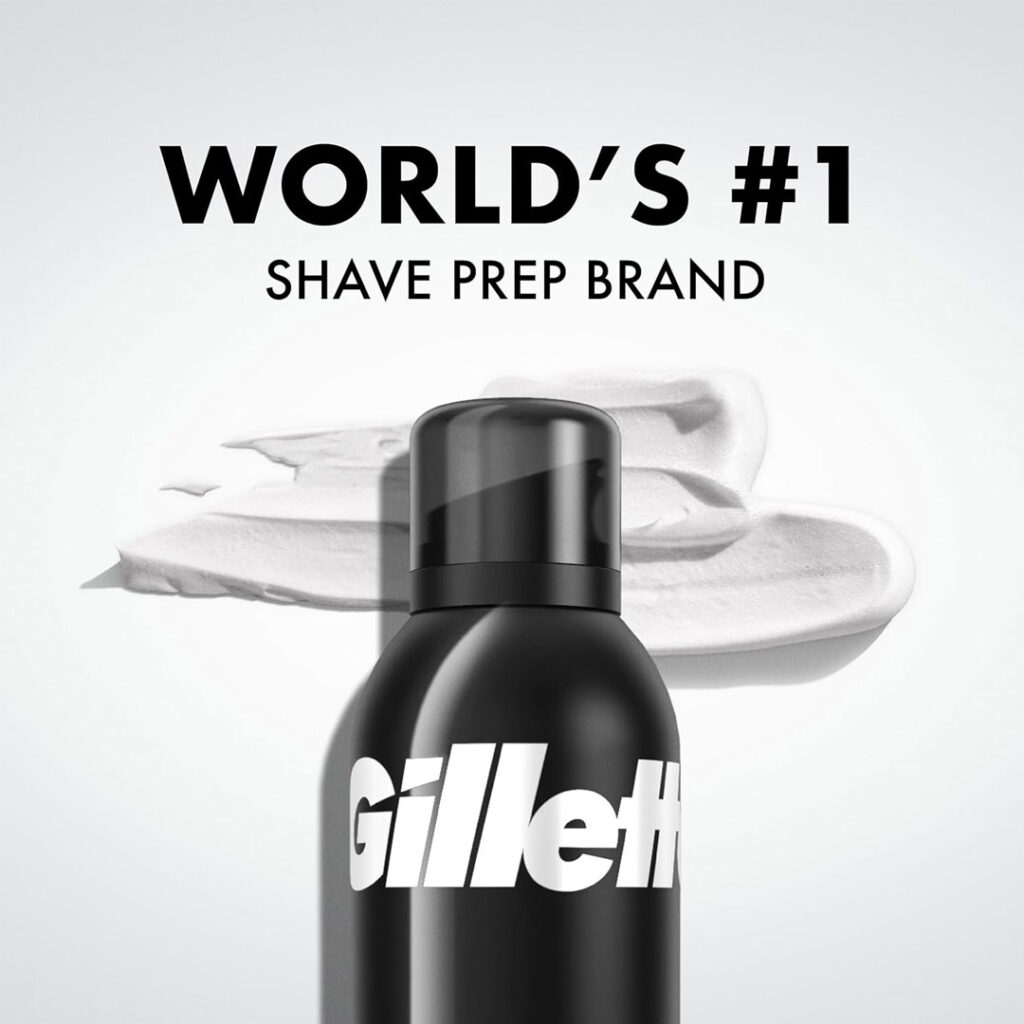 Gillette Classic Sensitive Skin Shaving Foam – 200ml