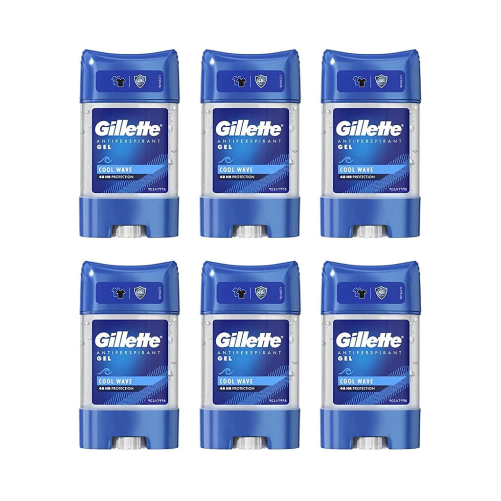 Gillette Endurance Cool Wave Clear Gel Antiperspirant Deodorant – 70ml