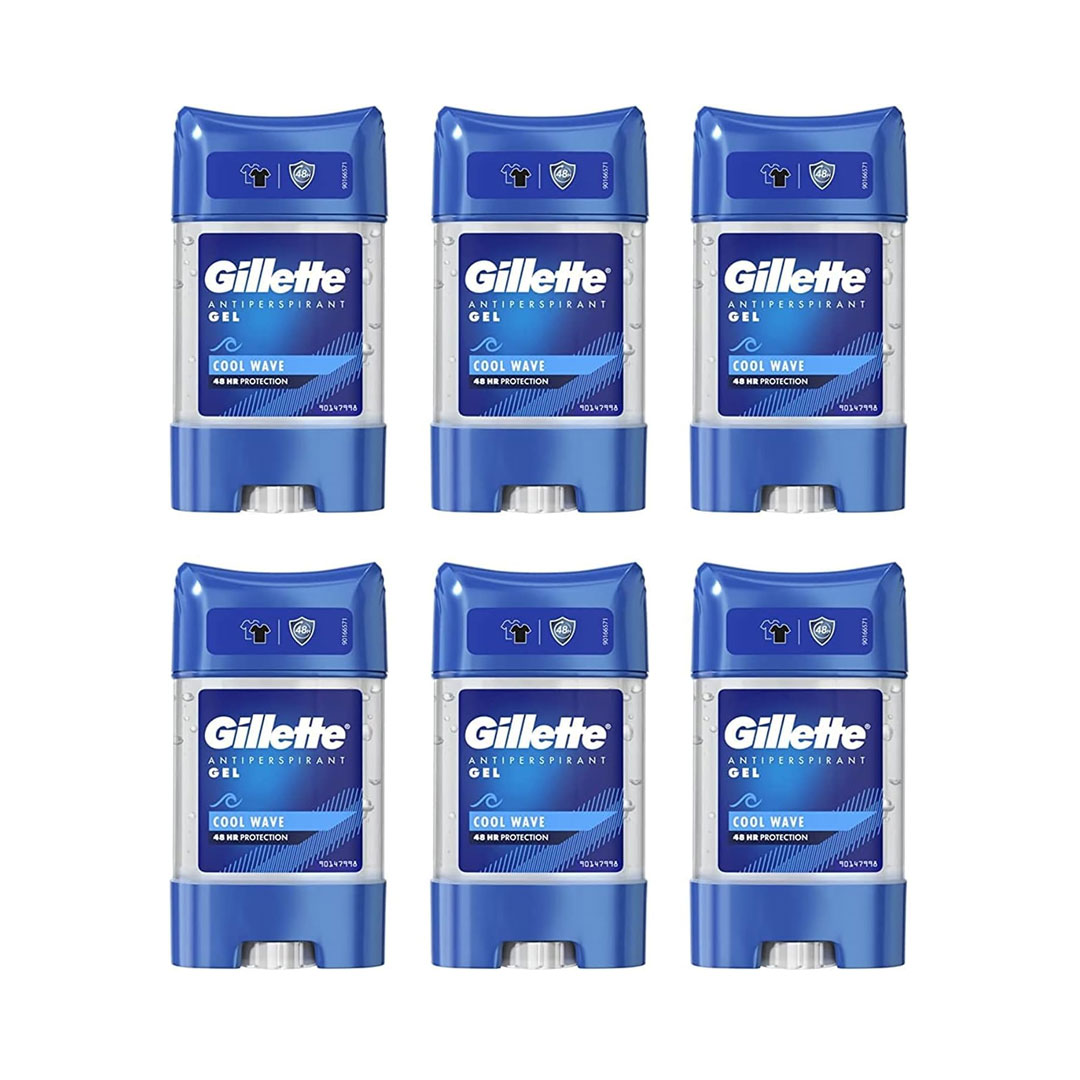 Gillette Endurance Cool Wave Clear Gel Antiperspirant Deodorant – 70ml