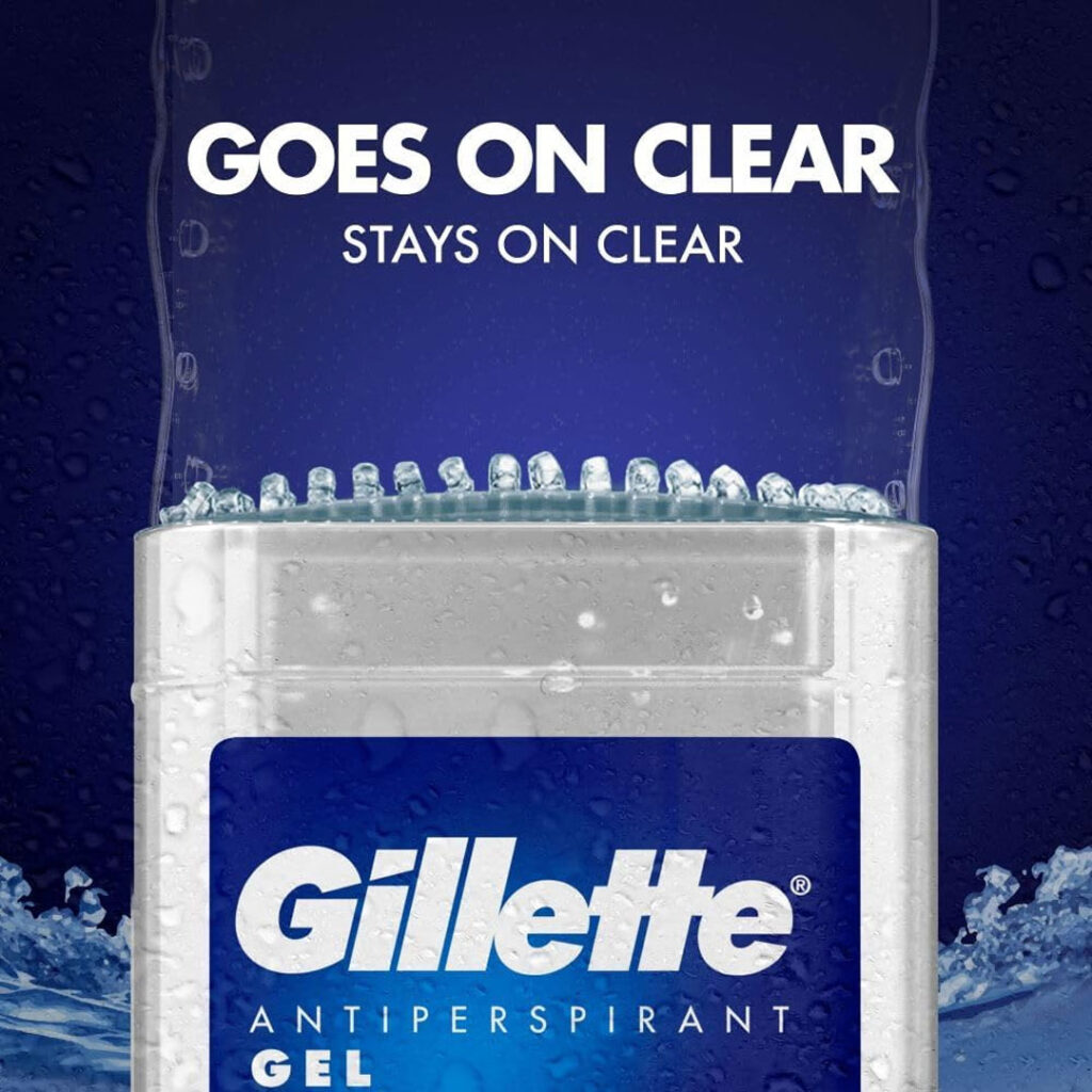 Gillette Endurance Cool Wave Clear Gel Antiperspirant Deodorant – 70ml