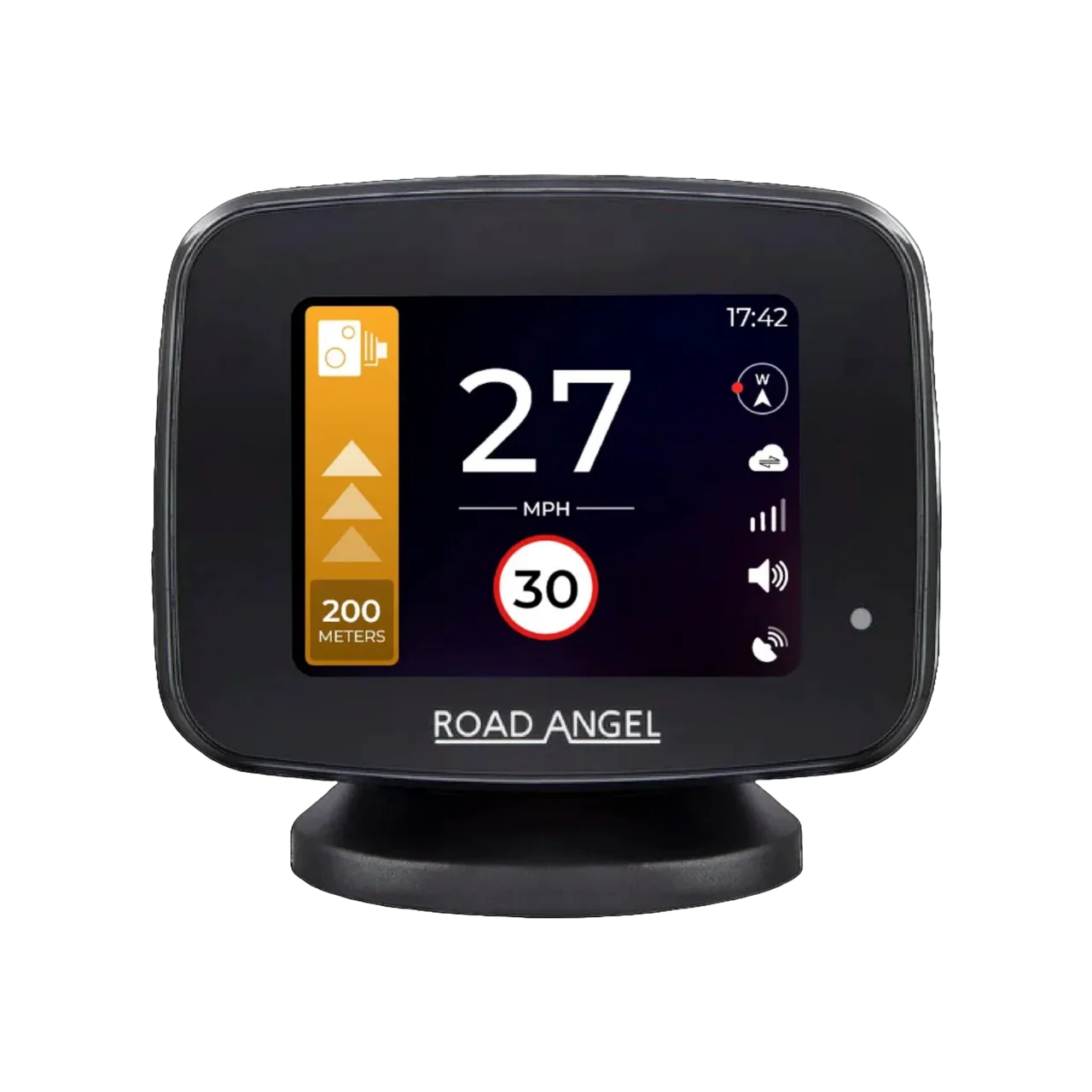 Road Angel Pure One V2.4 Speed Camera Detector with 2.4" Display