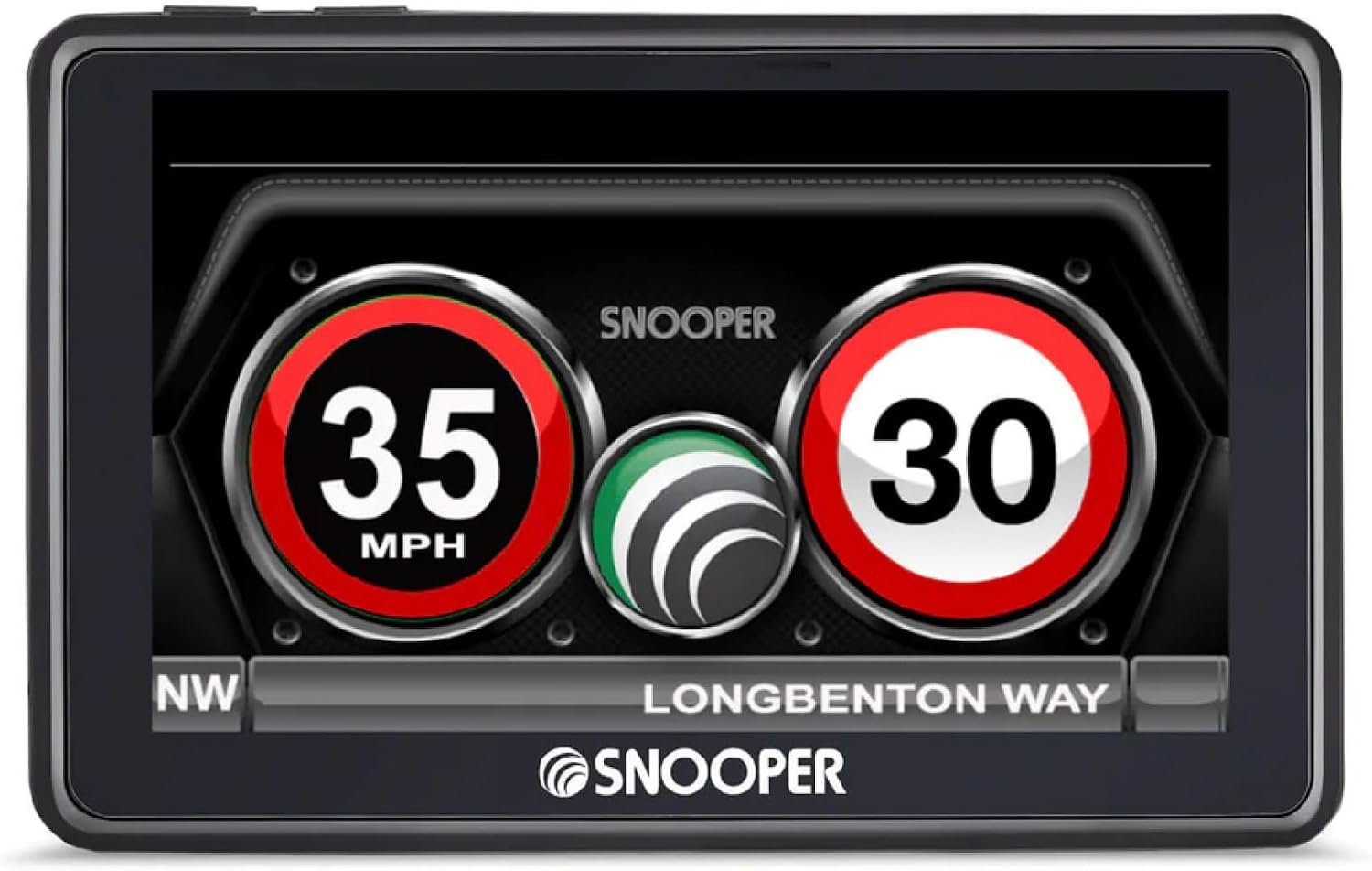 Snooper SC5900-MYS My-Speed Plus GPS Speed Camera & Speed Limit Alert System with HD Dash Cam