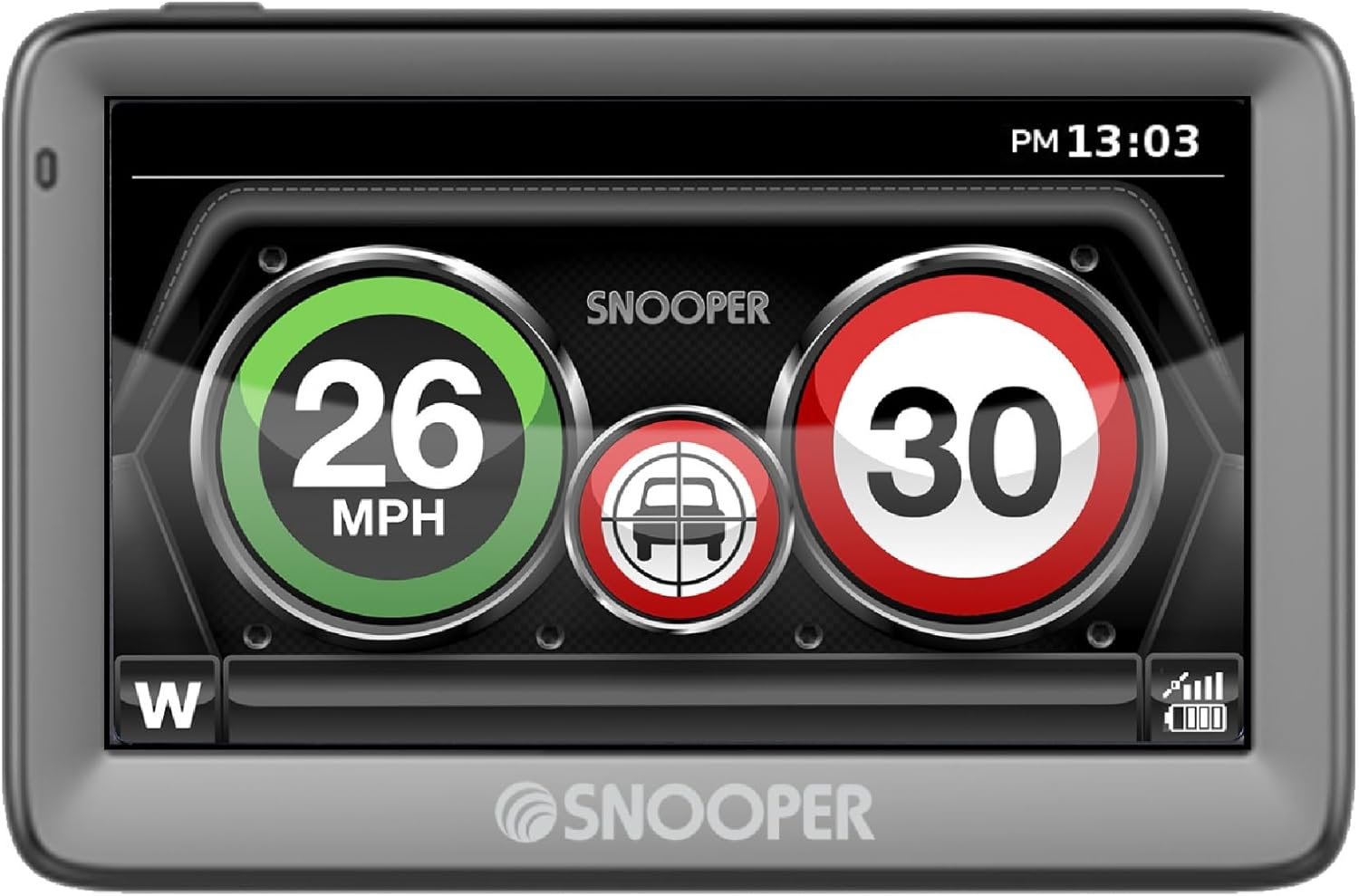 Snooper S5100-MYS My-Speed Plus GPS Speed Camera Alert & Speed Limit Warning System