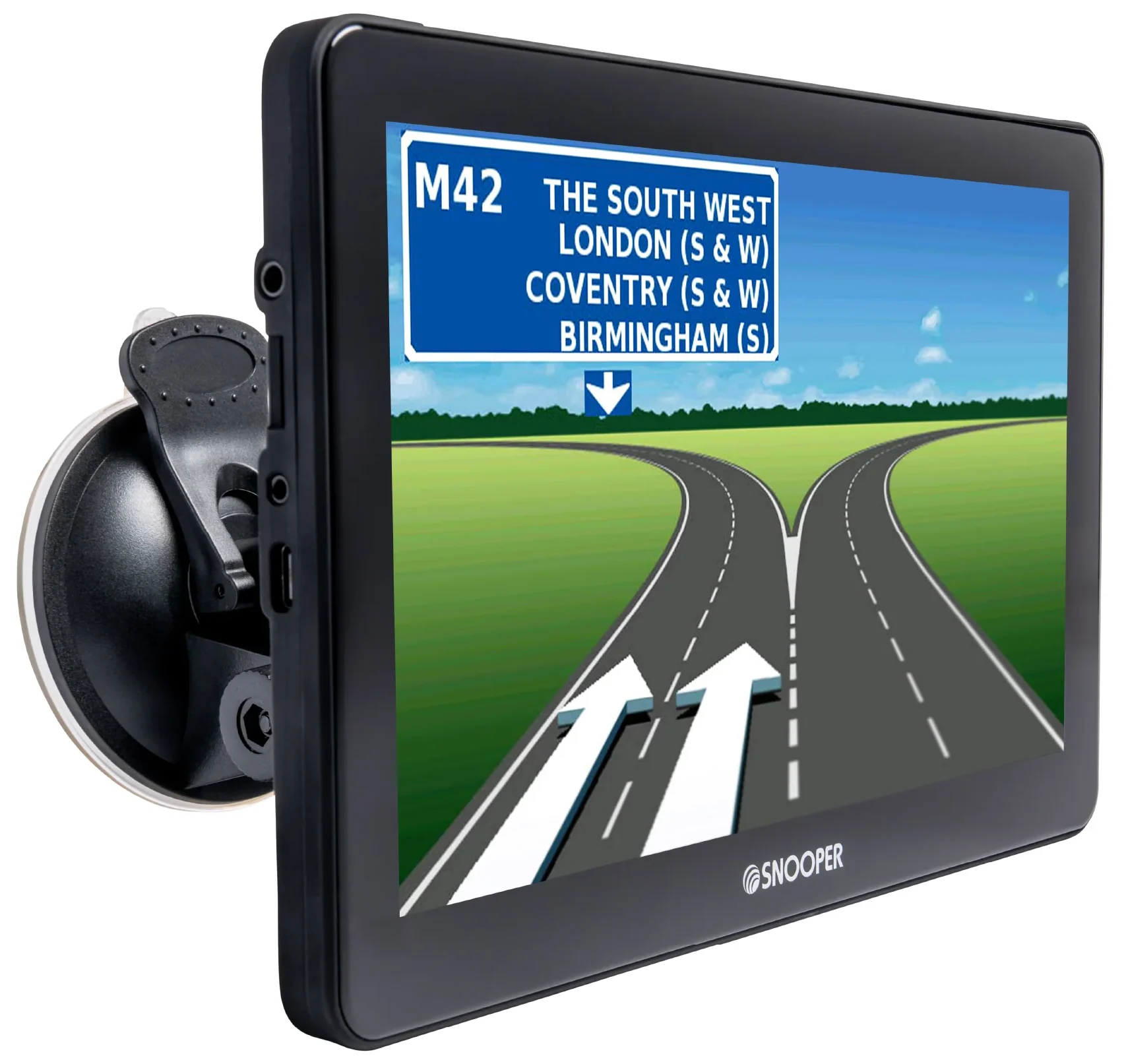 Snooper S9900 Pro Truckmate 9" HGV & Truck Satellite Navigation System with Lifetime European Maps